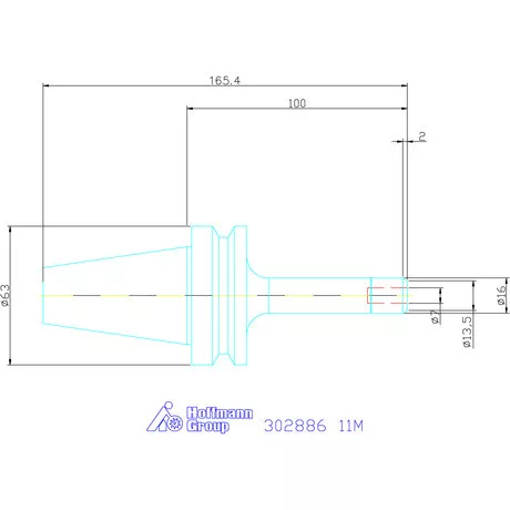Fahrion Precíziós ER szorítópatronos befogó CENTRO P 11M