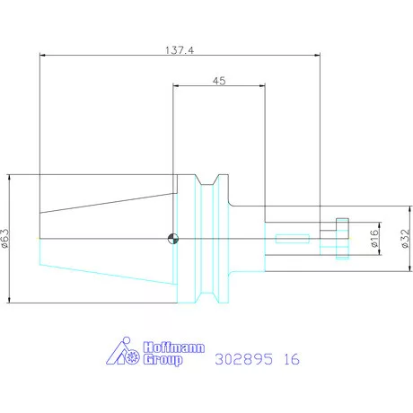 Garant Kombinált marótüske Form ADB 16 mm