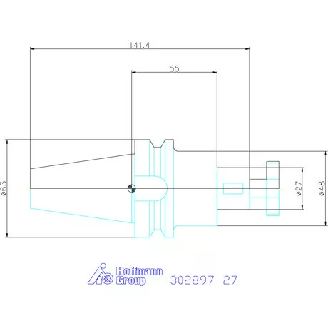 Holex Kombinált marótüske Form A 27 mm