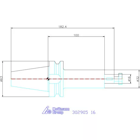 Garant Kombinált marótüske Form ADB 16 mm