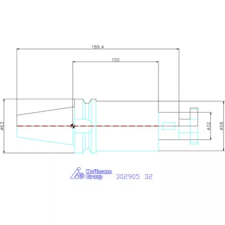 Garant Kombinált marótüske Form ADB 32 mm