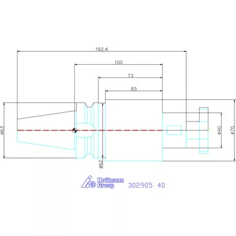 Garant Kombinált marótüske Form ADB 40 mm