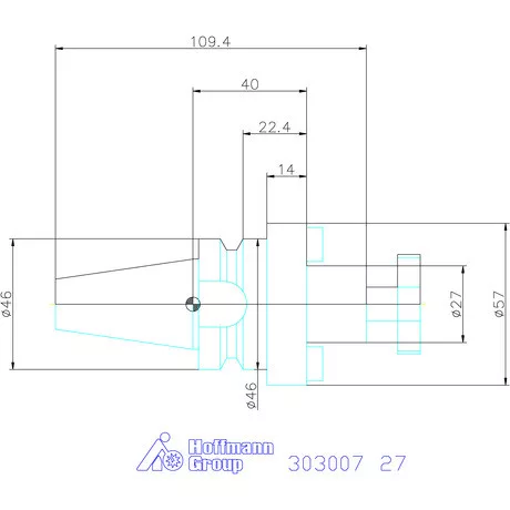 Holex Marófej befogó Form A 27 mm