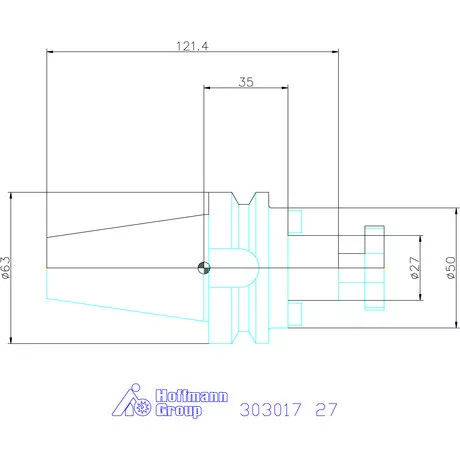 Holex Marófej befogó Form A 27 mm