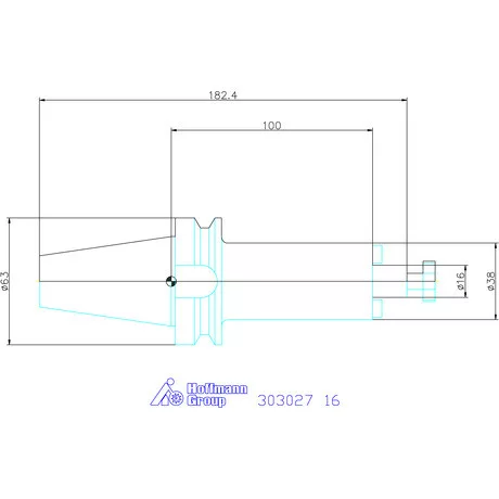 Holex Marófej befogó Forma ADB 16 mm