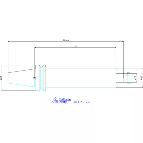 Garant Marófej befogó rezgéscsillapító 22 mm