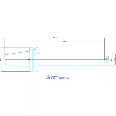 Garant Marófej befogó rezgéscsillapító 22 mm