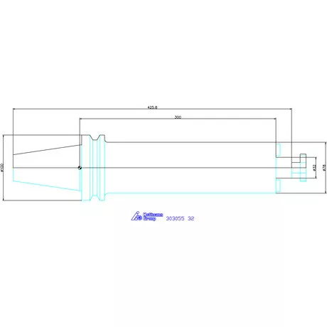 Garant Marófej befogó rezgéscsillapító 32 mm