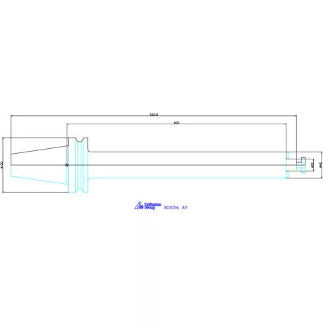Garant Marófej befogó rezgéscsillapító 22 mm