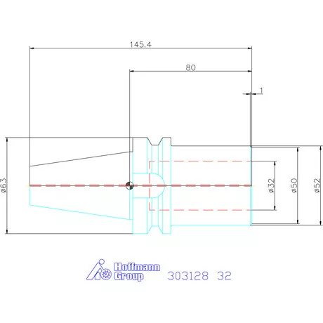Garant Szerszámtartó telibefúróhoz Form ADB 32 mm