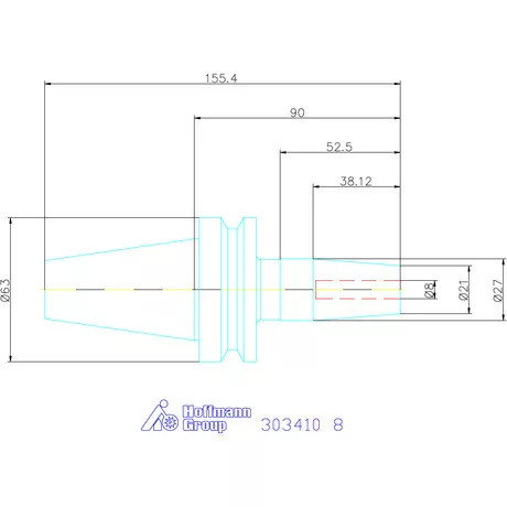 Garant Zsugorbefogó Form ADB 8 mm