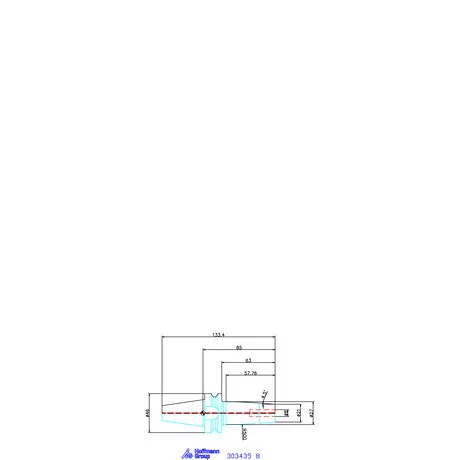 Garant Hidroplasztikus befogó, karcsú Master Chuck, AD alak 8 mm