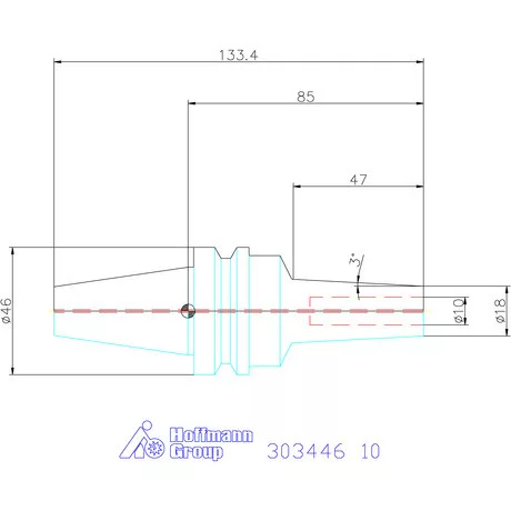 Garant Karcsú hidroplasztikus befogó 10 mm