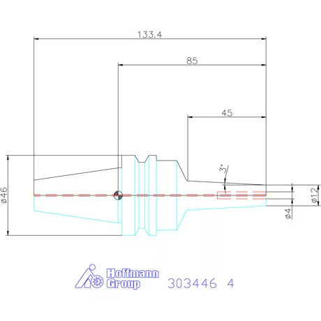 Garant Karcsú hidroplasztikus befogó 4 mm