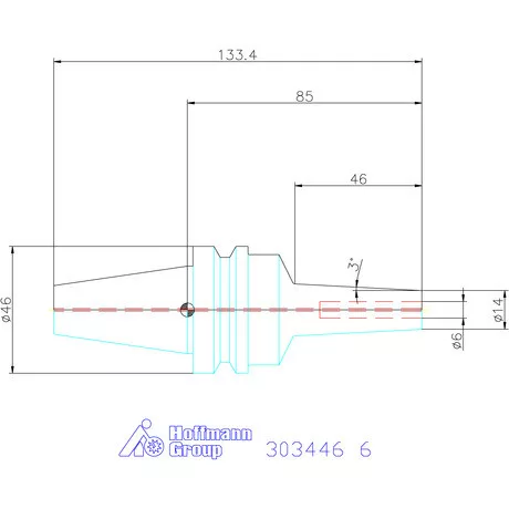 Garant Karcsú hidroplasztikus befogó 6 mm