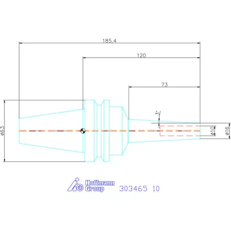 Garant Karcsú hidroplasztikus befogó 10 mm