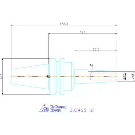 Garant Karcsú hidroplasztikus befogó 12 mm