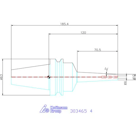 Garant Karcsú hidroplasztikus befogó 4 mm