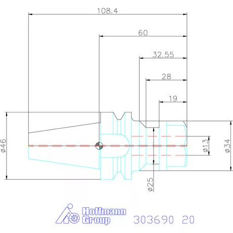 Garant ER szorítópatronos befogó Forma AD 20