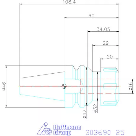 Garant ER szorítópatronos befogó Forma AD 25