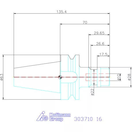 Garant ER szorítópatronos befogó Forma AD 16