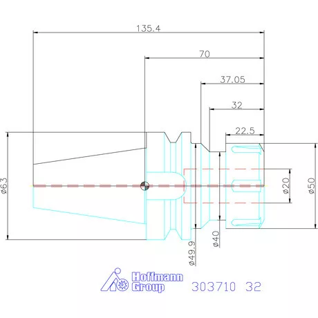 Garant ER szorítópatronos befogó Forma AD 32