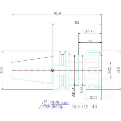 Garant ER szorítópatronos befogó Forma AD 40