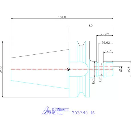 Garant ER szorítópatronos befogó Forma AD 16