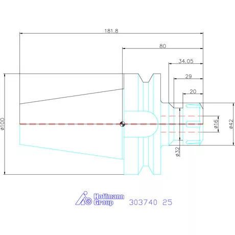 Garant ER szorítópatronos befogó Forma AD 25