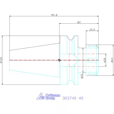 Garant ER szorítópatronos befogó Forma AD 40