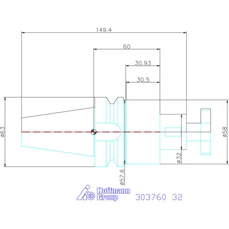 Garant Kombinált marótüske Form AD 32 mm