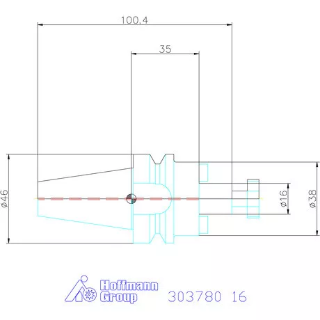 Garant Marófej befogó Form AD 16 mm
