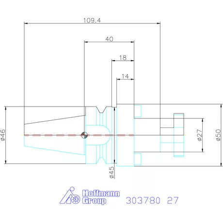 Garant Marófej befogó Form AD 27 mm