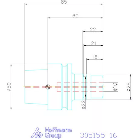 Garant ER szorítópatronos befogó 16