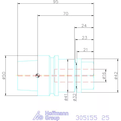 Garant ER szorítópatronos befogó 25