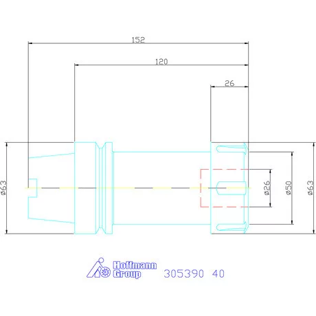 Garant ER szorítópatronos befogó 40