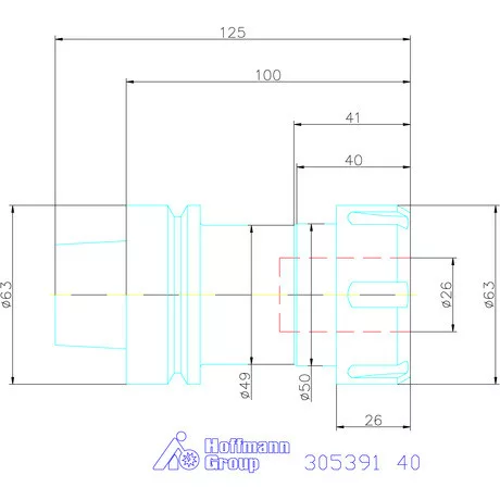 Garant ER szorítópatronos befogó 40