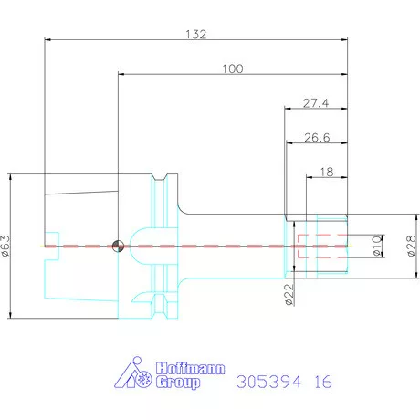 Garant ER szorítópatronos befogó nikkelezett 16