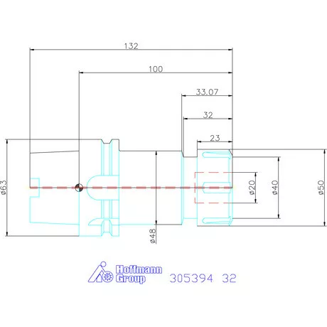 Garant ER szorítópatronos befogó nikkelezett 32
