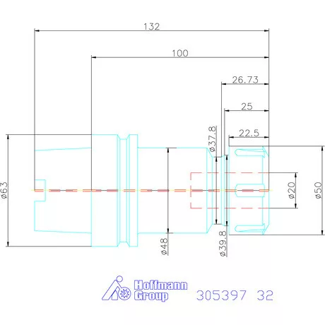 Holex ER szorítópatronos befogó 32