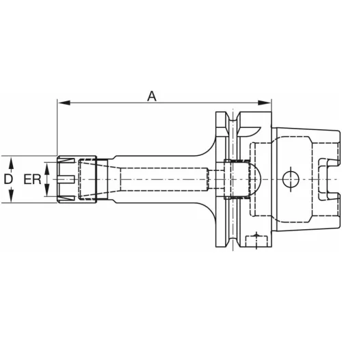 Holex ER szorítópatronos befogó 40