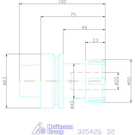 Garant ER szorítópatronos befogó 32