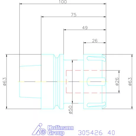 Garant ER szorítópatronos befogó 40