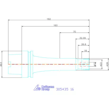 Garant ER szorítópatronos befogó 16