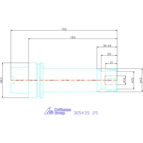 Garant ER szorítópatronos befogó 25