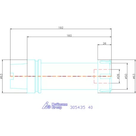 Garant ER szorítópatronos befogó 40
