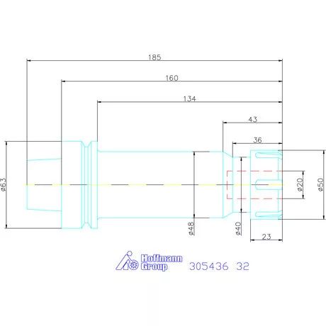 Garant ER szorítópatronos befogó 32