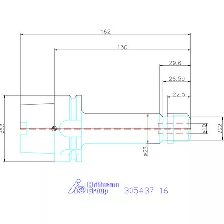 Garant ER szorítópatronos befogó 16