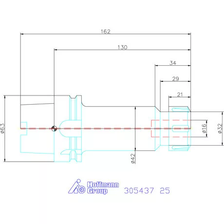 Garant ER szorítópatronos befogó 25