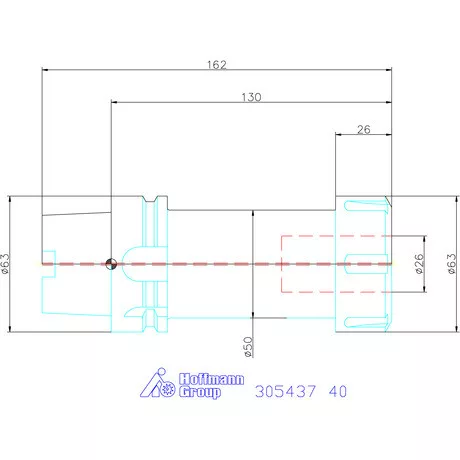 Garant ER szorítópatronos befogó 40